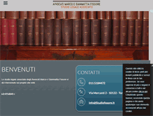 Tablet Screenshot of fissoreavvocatitorino.com